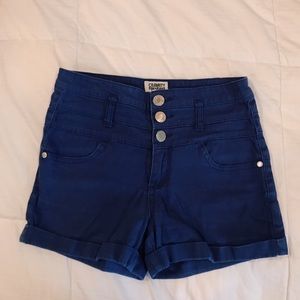 Celebrity Pink Blue Shorts & Blck shorts